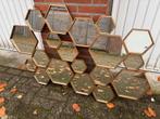 Lifestyle Spiegel Divided Hexagon L, Huis en Inrichting, Woonaccessoires | Spiegels, Ophalen, Minder dan 50 cm, Zo goed als nieuw