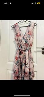 Jurk voor bruiloft - Maat XS, Ophalen of Verzenden, Zo goed als nieuw, Knielengte, Roze