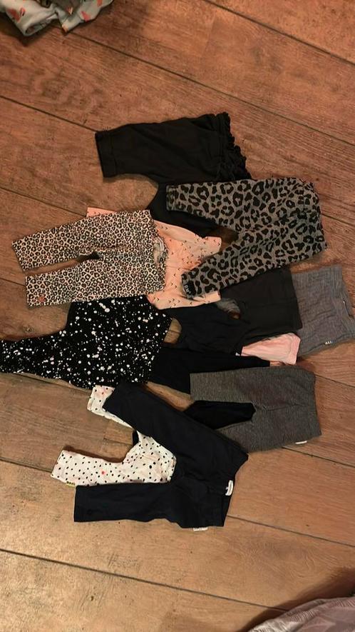 Meisje new Born baby legging leggings broek broeken 50 56, Kinderen en Baby's, Babykleding | Baby-kledingpakketten, Zo goed als nieuw