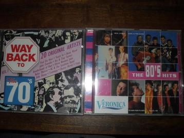 CD'S THE 70'S & 80'S. beschikbaar voor biedingen
