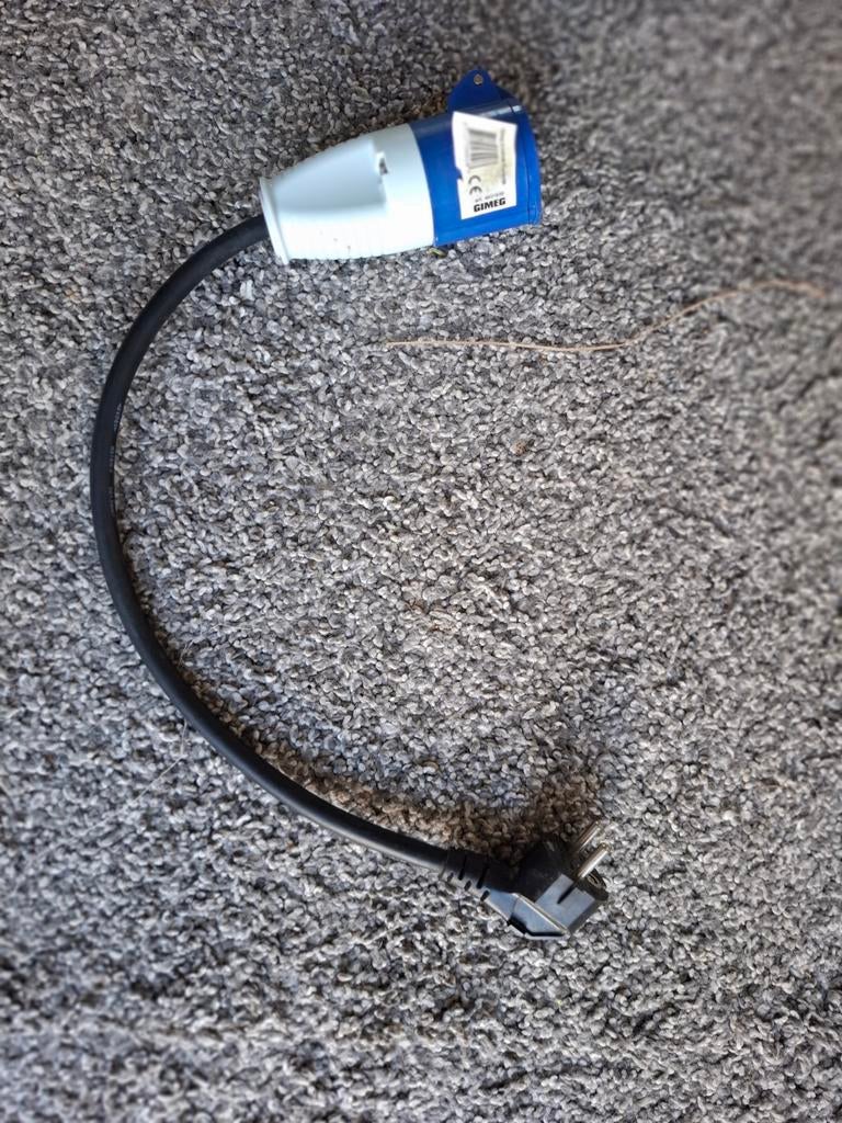 Frans verloop caravan stroom kabel, Caravans en Kamperen, Ophalen, Nieuw