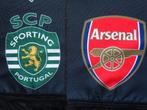 sjaal Sporting Portugal - Arsenal, Ophalen of Verzenden, Nieuw, Buitenlandse clubs, Vaantje of Sjaal