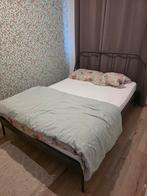 IKEA KOPARDAL Bedframe 140x200, inclusief matras!, Huis en Inrichting, Slaapkamer | Bedden, Ophalen, Tweepersoons, 140 cm, Zo goed als nieuw