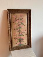 Antieke gouden lijst met bol glas, Antiek en Kunst, Ophalen of Verzenden