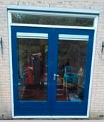 Hardhouten kozijn hardhouten tuindeuren dubbel glas hr, Ophalen of Verzenden, Zo goed als nieuw, Hout, Raamkozijn
