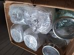 Dille Kamille glazen opbergpotten. Nieuw. 12 stuks, Ophalen of Verzenden, Nieuw