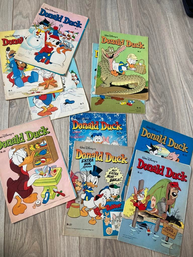 Donald Ducks uit jaren 70’s en 80’s, Boeken, Strips | Comics, Meerdere comics, Ophalen of Verzenden, Gelezen, Europa