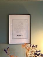 Nijmegen WIJCK Poster met Lijst, Huis en Inrichting, Ophalen, Zo goed als nieuw, Foto of Poster, Minder dan 50 cm