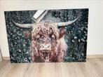 Glas schilderij, Huis en Inrichting, Woonaccessoires | Schilderijen, Tekeningen en Foto's, Ophalen, Gebruikt, Schilderij, 100 tot 125 cm