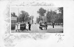 U900 Staphorst Spoorzicht Hondenkar 1901 F Wolfers Meppel, Verzamelen, Ophalen of Verzenden, Voor 1920, Gelopen, Overijssel