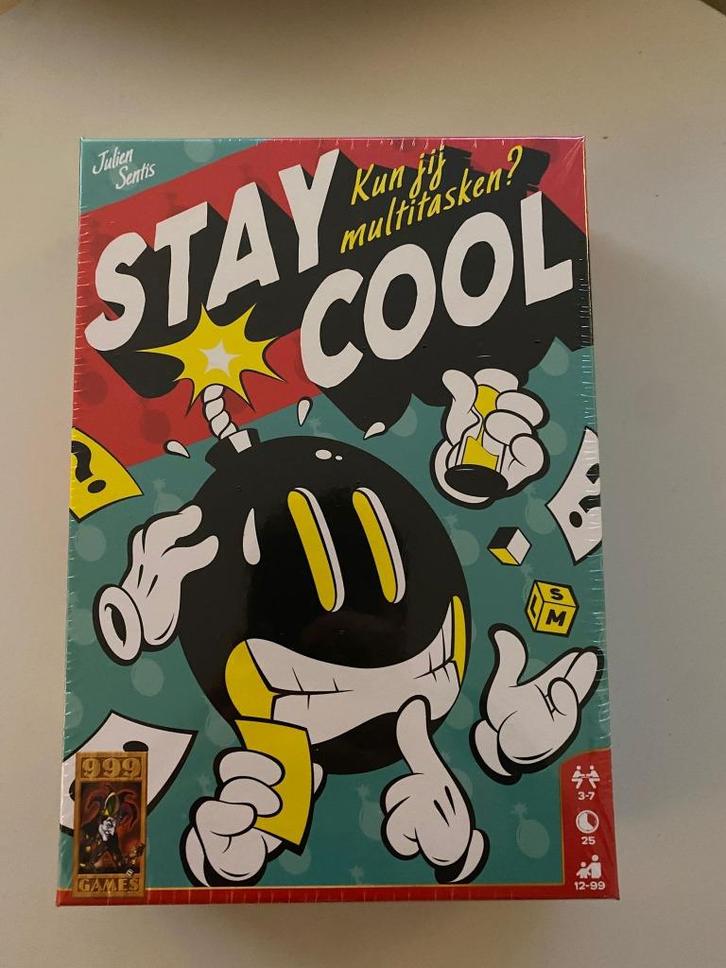 Stay Cool - 999 Games - Partyspel, Hobby en Vrije tijd, Gezelschapsspellen | Bordspellen, Nieuw, Vijf spelers of meer, Ophalen of Verzenden