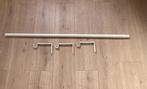 Witte gordijnroede uitschuifbaar 115 - 220 cm rails roede M, Ophalen, Modern tijdloos past in elk interieur neutraal gordijnen