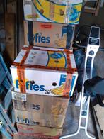 10 dozen 7 inch singles meest engels en bijna alle fotohoes, Doe-het-zelf en Verbouw, Kratten en Dozen, Doos, Minder dan 35 cm