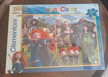 Clementoni Supercolor Brave, Disney Pixar 250 stukjes (8+) beschikbaar voor biedingen