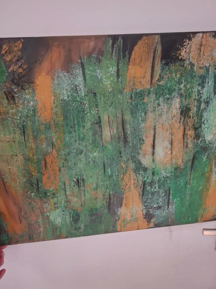 Abstract Schilderij, Antiek en Kunst, Kunst | Schilderijen | Abstract, Ophalen of Verzenden