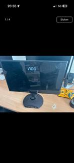 AOC Monitor - Goedkoop!, Full HD, Ophalen of Verzenden, 60 Hz of minder, Gebruikt