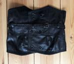 Steps korset / top - Zwart leer - Maat 38 / Medium NIEUW, Maat 38/40 (M), Zwart, Nieuw, Ophalen of Verzenden