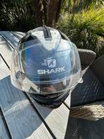 Gebruikte Motorhelm Maat L, Motoren, Heren, Shark, Ophalen of Verzenden, Integraalhelm