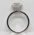 19 Lab Grown 3.14 Carat Diamanten ring, Certificaat, 17 mm, Verzenden, Geen, Nieuw, 17 tot 18