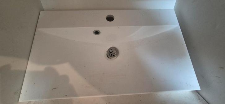 Inbouw Wastafel - Stijlvol en Praktisch, Huis en Inrichting, Badkamer | Badkamermeubels, Gebruikt, Wasbak of Wastafel, Minder dan 100 cm