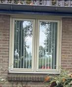 Ramen kozijnen hout hardhout dubbelglas gebruikt, Doe-het-zelf en Verbouw, Kozijnen en Schuifpuien, Raamkozijn, Zo goed als nieuw