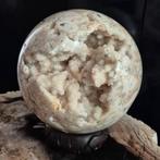 Druzy calciet bol XL op voet, Ophalen of Verzenden, Mineraal