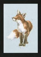 Vos Vulpes Vulpes door Hannah Dale., Verzamelen, Ansichtkaarten | Dieren, Ophalen of Verzenden, 1980 tot heden, Ongelopen, Wild dier