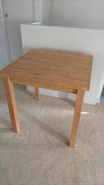 Kleine keukentafel, Ophalen, Zo goed als nieuw, Rechthoekig, 50 tot 100 cm