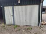 garagedeur met loopdeur, Doe-het-zelf en Verbouw, Deuren en Horren, Ophalen, Gebruikt, Garagedeur, Metaal
