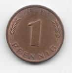 Duitsland 1 pfennig 1979 (D) KM# 105, Postzegels en Munten, Munten | Europa | Niet-Euromunten, Verzenden, Duitsland, Losse munt