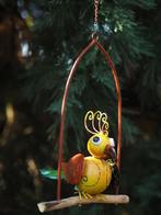 043* Tuin hanger vogel (Boven €75 geen verzendkosten), Tuin en Terras, Ophalen of Verzenden, Nieuw, Metaal, Dierenbeeld