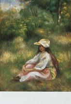 0138A  PIERRE-AUGUSTE RENOIR ~ jong meisje in het roze, Verzenden, 1980 tot heden, Ongelopen, Overige thema's