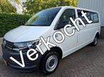 Volkswagen Transporter KOMBI 2.0TSI 23950.- INCL BTW 9-PERSO, Stof, Gebruikt, Euro 6, Wit