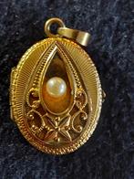 Vintage medaillon double, Sieraden, Tassen en Uiterlijk, Antieke sieraden, Ophalen of Verzenden