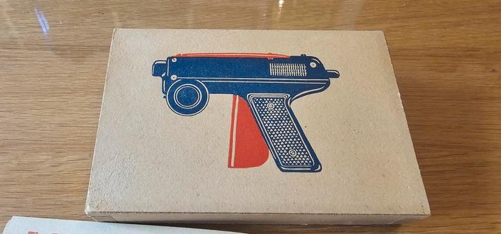 Vintage bijzonder speelgoed pistool, Verzamelen, Speelgoed, Nieuw, Ophalen of Verzenden