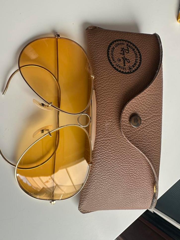 Vintage Ray-Ban Shooter Ambermatic Zonnebril, Sieraden, Tassen en Uiterlijk, Zonnebrillen en Brillen | Heren, Zo goed als nieuw