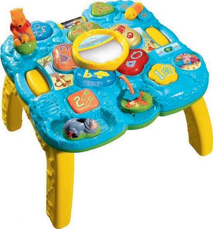 Winnie the Pooh en vriendjes speeltafels, Kinderen en Baby's, Speelgoed | Educatief en Creatief, Gebruikt, Ontdekken, Met licht