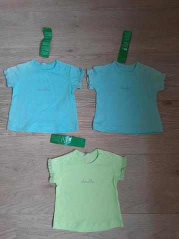 NIEUW! Baby lichtgroen t-shirt Adorable Maat 50 beschikbaar voor biedingen