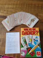 Wie is de Dader? Jumbo spel uit 1989 - Compleet, Hobby en Vrije tijd, Gezelschapsspellen | Kaartspellen, Vijf spelers of meer