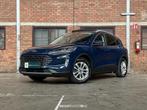 Ford Kuga 2.5 PHEV Titanium X (bj 2021, automaat), Auto's, Automaat, Gebruikt, 4 cilinders, Blauw