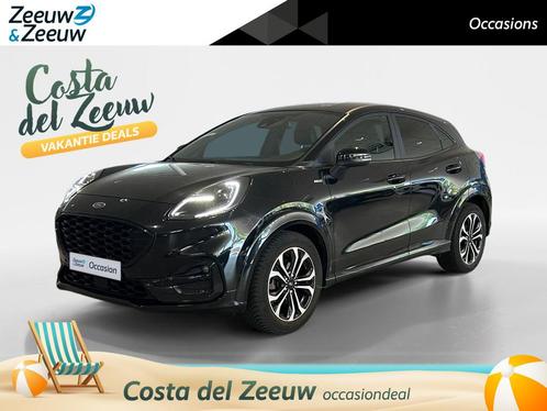 Ford Puma 1.0 EcoBoost Hybrid ST-Line X 125pk | Stoel- stuur, Auto's, Ford, Bedrijf, Te koop, Puma, ABS, Achteruitrijcamera, Adaptieve lichten