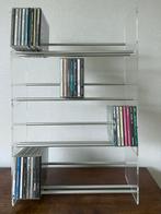 Stijlvolle Stapelbare CD Rekken - 4 Units, Nieuw, Ophalen of Verzenden, Metaal, 25 tot 75 discs