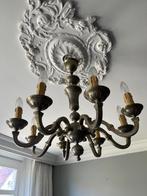 Kroonluchter messing (2 stuks), Huis en Inrichting, Lampen | Kroonluchters, Ophalen, Gebruikt, Overige materialen