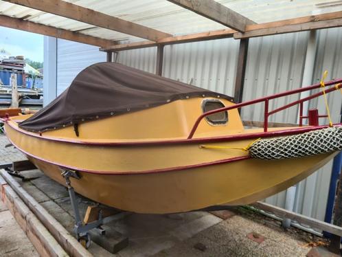 Mooie Beenakker vlet met inboard motor, Watersport en Boten, Sloepen, Zo goed als nieuw, 3 tot 6 meter, Binnenboordmotor, Benzine