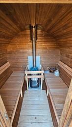2,5M Barrel Sauna Gratis Levering en Plaatsing, Ophalen of Verzenden, Nieuw, Complete sauna