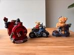 Set van 3 geweldige spaarpotten beer trein, motor & schoen, Ophalen of Verzenden, Zo goed als nieuw, Steen, Aardewerk of Keramiek
