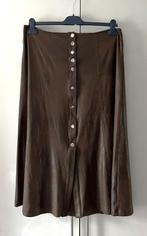 🍁Leuke bruine imitatie leren rok van Caroline Biss 44, Kleding | Dames, Bruin, Verzenden, Maat 42/44 (L), Gedragen