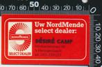 Sticker: Desire Camp - Nordmende s-Hertogenbosch, Verzamelen, Verzenden, Zo goed als nieuw, Bedrijf of Vereniging