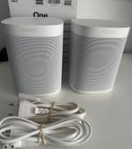 Sonos One (Gen 2) - Set of los te koop - Nieuwstaat!, Ophalen of Verzenden, Zo goed als nieuw, Sonos, Minder dan 60 watt