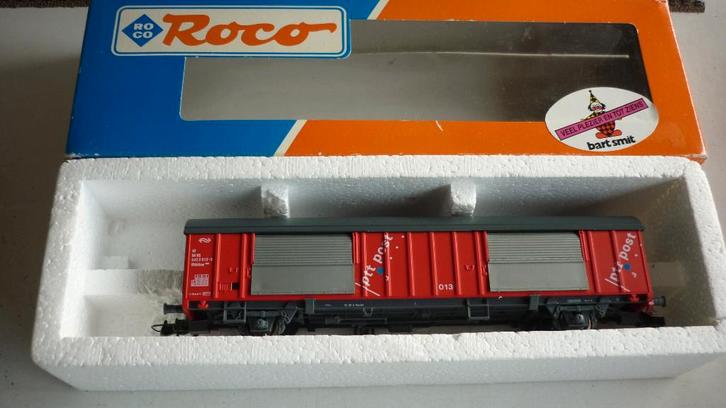 Roco H0 Ptt postwagon in ovp, Hobby en Vrije tijd, Modeltreinen | H0, Zo goed als nieuw, Wagon, Gelijkstroom, Roco, Ophalen of Verzenden